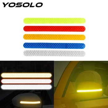 YOSOLO 2 piece/set Warning Car Sticker Car-styling Car Reflective Strip Rearview Mirror Fluorescent Reflective Stickers
YOSOLO 2 piece/set Warning Car Sticker Car-styling Car Reflective Strip Rearview Mirror Fluorescent Reflective Stickers