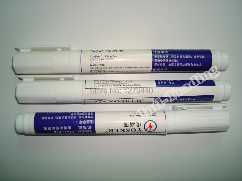 3PCS YOSKER 951 Soldering Flux Pen Low-Solids No Clean 10ml Xbox 360 and PS3 Reflows
3PCS YOSKER 951 Soldering Flux Pen Low-Solids No Clean 10ml Xbox 360 and PS3 Reflows