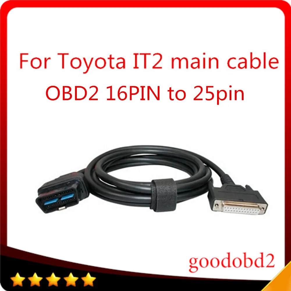 For Toyota Intelligent Tester IT2 main test cable with Suzuki Connector diagnostic car cable
For Toyota Intelligent Tester IT2 main test cable with Suzuki Connector diagnostic car cable