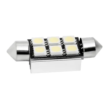 1PC Festoon 31/36/39/41mm 12V Dome Light Auto 6000k LED 5050 6SMD Canbus Reading Lights Lamp Car-styling Universal Hot
1PC Festoon 31/36/39/41mm 12V Dome Light Auto 6000k LED 5050 6SMD Canbus Reading Lights Lamp Car-styling Universal Hot