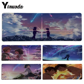 Yinuoda Top Quality Anime Your name mouse pad gamer play mats Size for 30x70cm 30x90cm Rubber Rectangle Mousemats
Yinuoda Top Quality Anime Your name mouse pad gamer play mats Size for 30x70cm 30x90cm Rubber Rectangle Mousemats