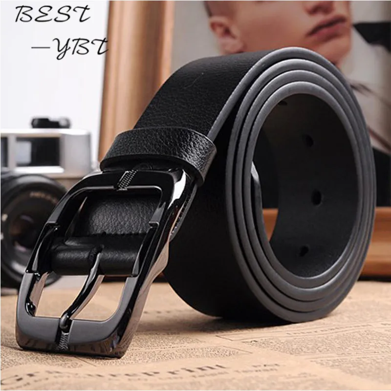 New Designer Belts Men High Quality Luxury Brand Leather Belt Pin Buckle Black Business Trouser Strap Cinturones Hombre Cinto
New Designer Belts Men High Quality Luxury Brand Leather Belt Pin Buckle Black Business Trouser Strap Cinturones Hombre Cinto