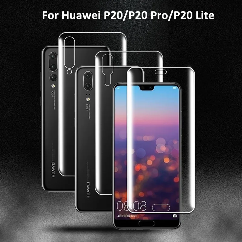 CCDZ Front Back Ultra-thin Transparent Soft Hydrogel Film For Huawei P20 Pro Lite Screen Protector Full Cover Protective Film
CCDZ Front Back Ultra-thin Transparent Soft Hydrogel Film For Huawei P20 Pro Lite Screen Protector Full Cover Protective Film