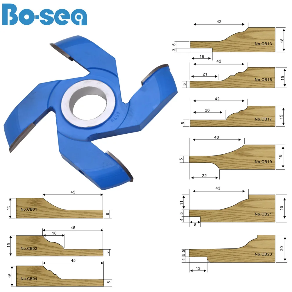 1 Piece/set Cabinet Panel Raising Cutter Set for Spindle Machine 23 styles can be Customized
1 Piece/set Cabinet Panel Raising Cutter Set for Spindle Machine 23 styles can be Customized