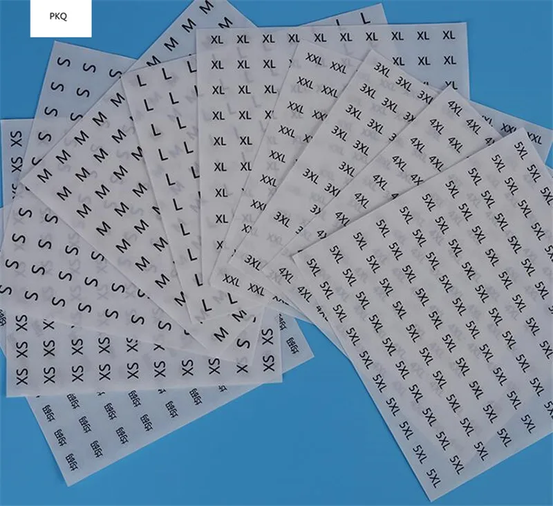 1000pcs 15mm Clear Self-adhesive Size Labels for Clothing Garment Shoes Size Sticker Tags Sticker Size Label XS/S/M/L/XL/XXLSize
1000pcs 15mm Clear Self-adhesive Size Labels for Clothing Garment Shoes Size Sticker Tags Sticker Size Label XS/S/M/L/XL/XXLSize