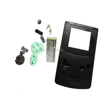 New Hot Transparent Black Color Replacement Case Shell Full Housing Cover For GBCGameboy Color Fit NintendoCover System Console
New Hot Transparent Black Color Replacement Case Shell Full Housing Cover For GBCGameboy Color Fit NintendoCover System Console