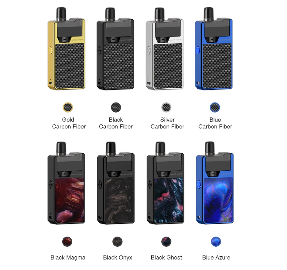 2pcs/lot Original GeekVape Frenzy Pod Kit W/ 950mAh Built-in Battery & NS mesh coil & AS Micro Chipset E-cig Vape Kit VS Drag 2