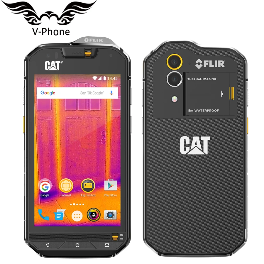

Brand New CAT S60 IP68 Wateproof Mobile Phone 4G LTE Dustproof 4.7" 3GB RAM 32GB ROM Octa Core Dual Camera 3800mAh Android
