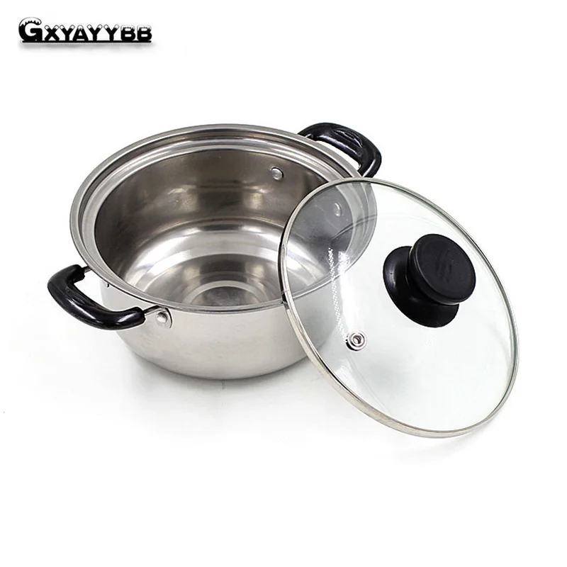 Stainless Steel Soup Pot Household Cooking Pan Multi-purpose Cookware Non-stick Pan Gas Induction Cooker Universal Kitchen Tool
Stainless Steel Soup Pot Household Cooking Pan Multi-purpose Cookware Non-stick Pan Gas Induction Cooker Universal Kitchen Tool