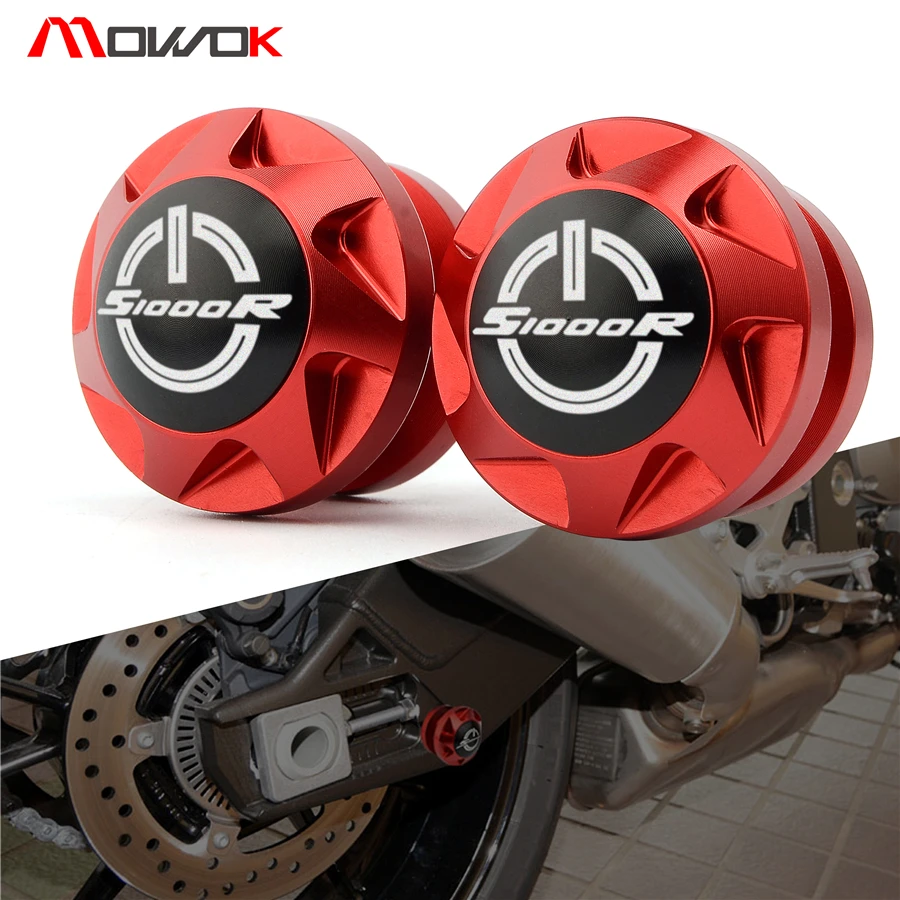 New Aluminum Swingarm Spools Slider Stand Screws Motorcycle Stands for BMW S1000R S 1000 R 2010-2014 2015 2016 2017
New Aluminum Swingarm Spools Slider Stand Screws Motorcycle Stands for BMW S1000R S 1000 R 2010-2014 2015 2016 2017