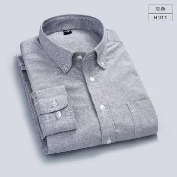 Men Long Sleeve Pure Cotton Casual Shirts Camisa,England Style Single Breasted Solid Color Water Washing Oxford Shirt Size S-4XL
Men Long Sleeve Pure Cotton Casual Shirts Camisa,England Style Single Breasted Solid Color Water Washing Oxford Shirt Size S-4XL