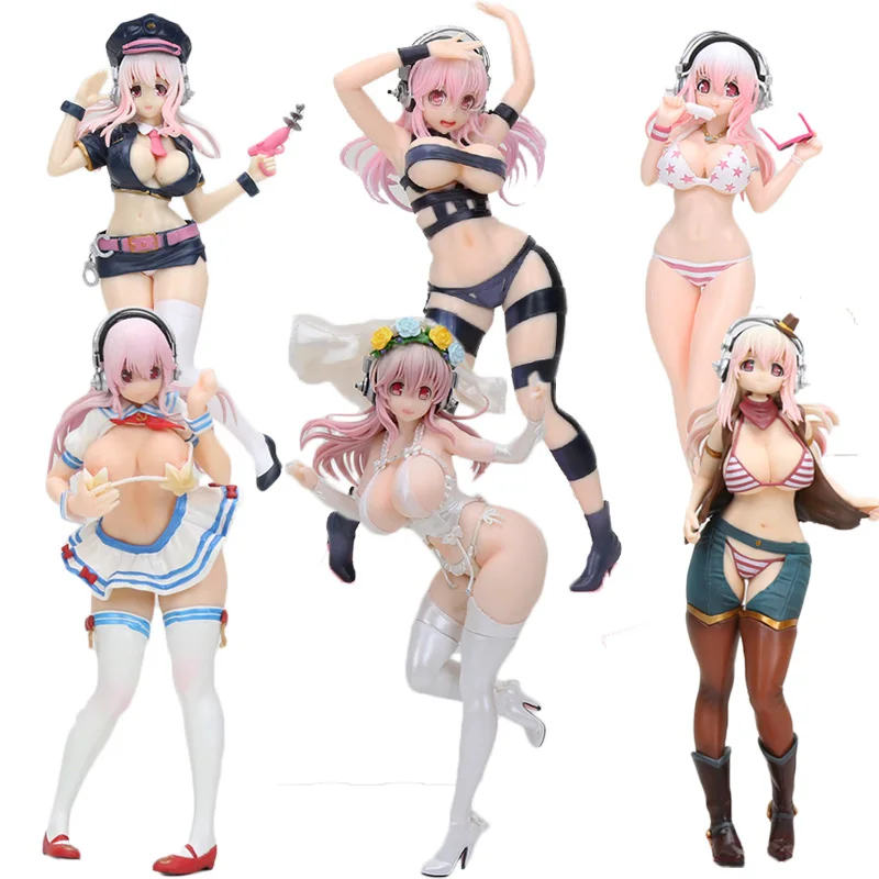 Anime Girl Figure Super sonico cosplay swimsuit sonico wedding PVC Action Figure Collectible Model Toys
Anime Girl Figure Super sonico cosplay swimsuit sonico wedding PVC Action Figure Collectible Model Toys