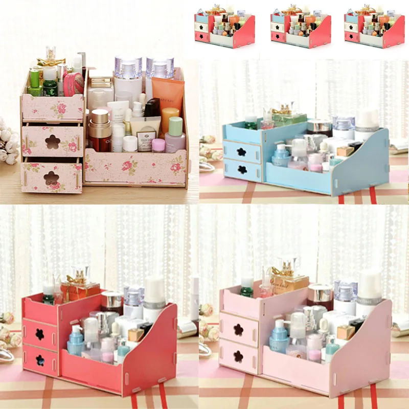 Wooden Cosmetic Desktop Makeup Organizers Multi-grid Cosmetic Storage Box With Drawer Desk Sundries Container Jewelry Box
Wooden Cosmetic Desktop Makeup Organizers Multi-grid Cosmetic Storage Box With Drawer Desk Sundries Container Jewelry Box