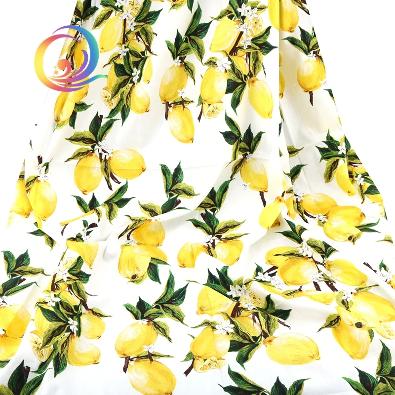 Haisen,Summer Apparel Fabric/Lemon Series Printed Pattern/ Printed Plain Poplin/Skirt/Dress/Shirt Material/Half Meter 50x145cm
Haisen,Summer Apparel Fabric/Lemon Series Printed Pattern/ Printed Plain Poplin/Skirt/Dress/Shirt Material/Half Meter 50x145cm