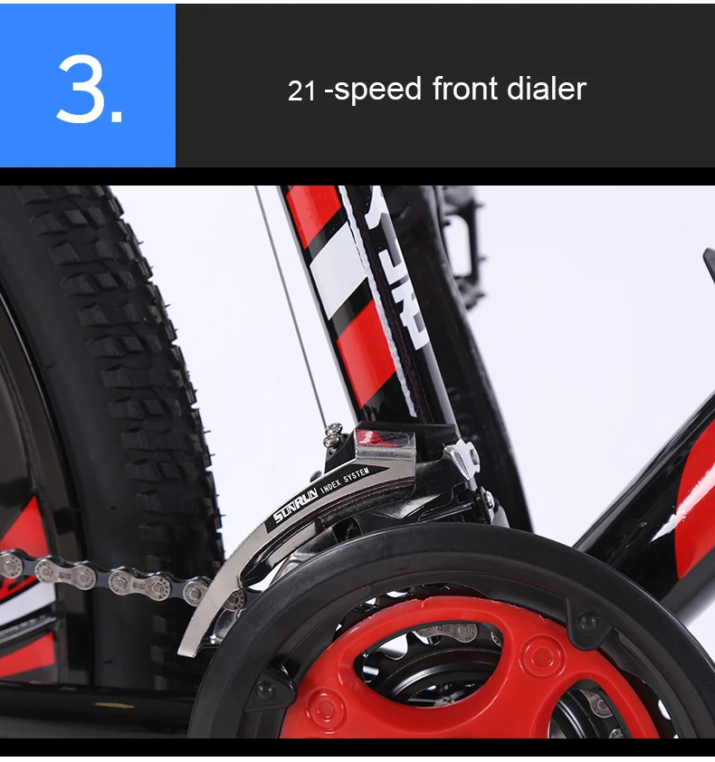 Excellent Mountain Sports Bicycle 21 Speed 24 Inch One Wheel Shock Absorber Male and Female Adult Mountain Bike 12 Excellent Mountain Sports Bicycle 21 Speed 24 Inch One Wheel Shock Absorber Male and Female Adult Mountain Bike 12