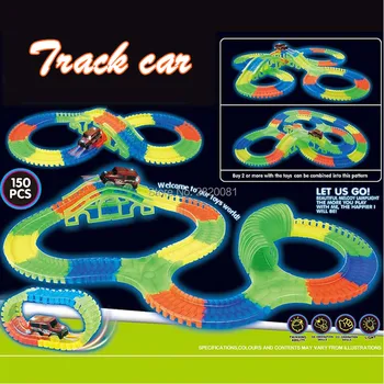 150pcs+1 car/set glow in dark track car rolls up tracks bend flex&glow,plastic building blocks Assembly LED racecar toy
150pcs+1 car/set glow in dark track car rolls up tracks bend flex&glow,plastic building blocks Assembly LED racecar toy