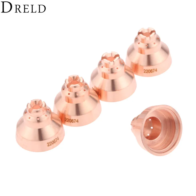 DRELD 5pcs 220674 Cutting Torch 45A Shield for 45 Plasma Cutting Torch Consumables Replacement 45A Welding & Soldering Supplies
DRELD 5pcs 220674 Cutting Torch 45A Shield for 45 Plasma Cutting Torch Consumables Replacement 45A Welding & Soldering Supplies