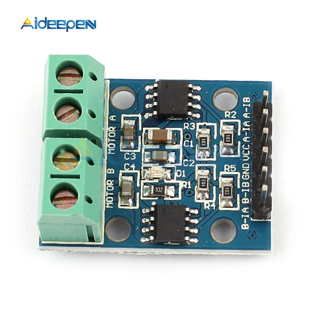 HG7881 H-bridge Stepper Motor Dual DC Motor Driver Controller Board for Arduino Diy Kit Electronic PCB Board Module
HG7881 H-bridge Stepper Motor Dual DC Motor Driver Controller Board for Arduino Diy Kit Electronic PCB Board Module