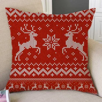 Classic Christmas Reindeer Sweater Pattern Design Cotton Linen Sofa Throw Pillow Case Xmas Home Decoration Cushion Cover 45x45
Classic Christmas Reindeer Sweater Pattern Design Cotton Linen Sofa Throw Pillow Case Xmas Home Decoration Cushion Cover 45x45
