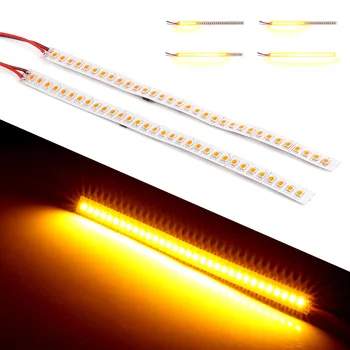 2PCS 32 LED Light Strip Turn Signal Indicator Light Dynamic Turn Signal Lamps Flexible Led Light Strips for Car Motorcycle 12V
2PCS 32 LED Light Strip Turn Signal Indicator Light Dynamic Turn Signal Lamps Flexible Led Light Strips for Car Motorcycle 12V