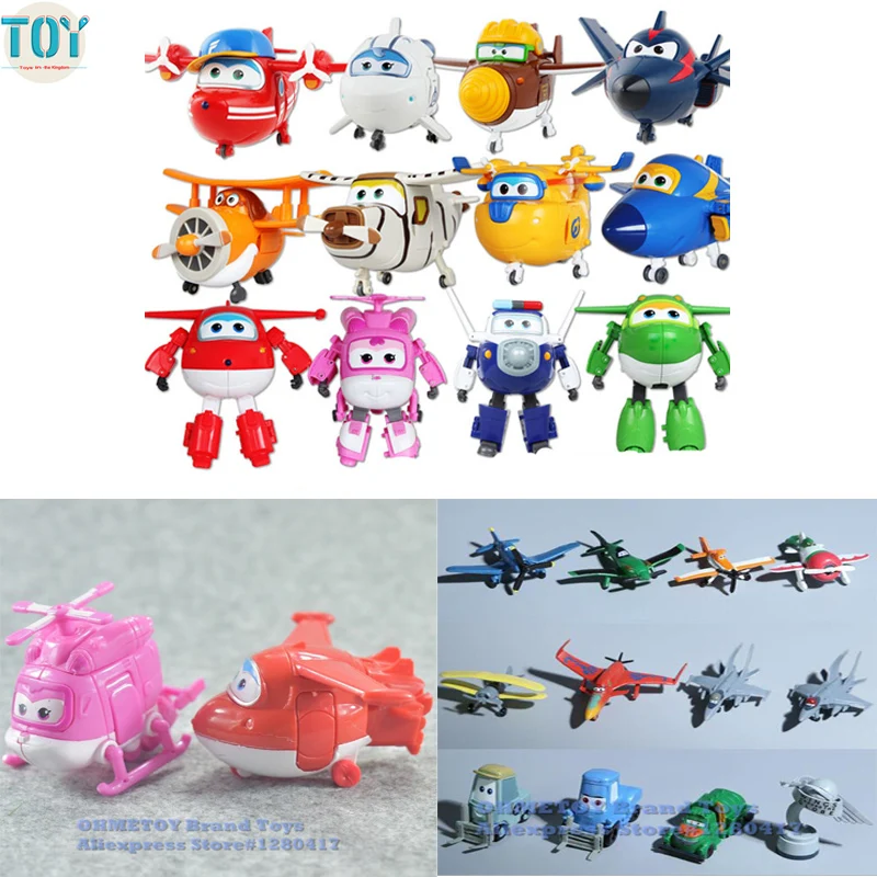 OHMETOY 12PCS Super Wings Plane Toy Jett Dusty Skipper Crophopper Robot Cars Mira Jerome Bello Kids Birthday Gift Cake Toppers
OHMETOY 12PCS Super Wings Plane Toy Jett Dusty Skipper Crophopper Robot Cars Mira Jerome Bello Kids Birthday Gift Cake Toppers