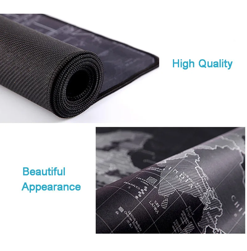 Extra Large Gaming Mouse Pad Anti-slip with Locking Edge for Laptop & Gaming 9