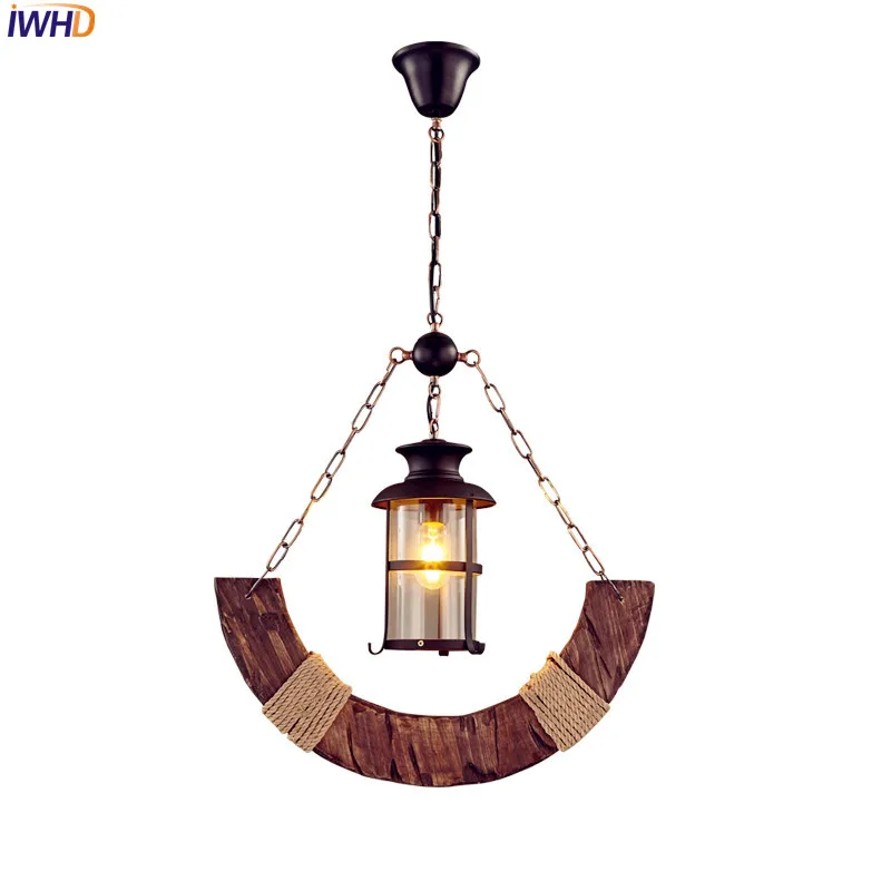 IWHD American Retro Vintage Pendant Lights Fixtures Restaurant Boat Wooden Loft Industrial Lights LED Eidson Vintage Lamp
IWHD American Retro Vintage Pendant Lights Fixtures Restaurant Boat Wooden Loft Industrial Lights LED Eidson Vintage Lamp