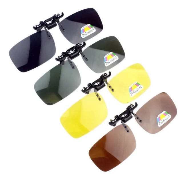 with box packed wholesale sunglasses Polarized Clip for myopia short sight men and women driving uv400 | Спорт и развлечения