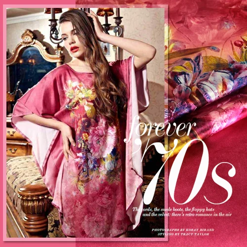 114cm wide flower print pink elastic silk clothes dress batwing shirt fabric 7587
114cm wide flower print pink elastic silk clothes dress batwing shirt fabric 7587