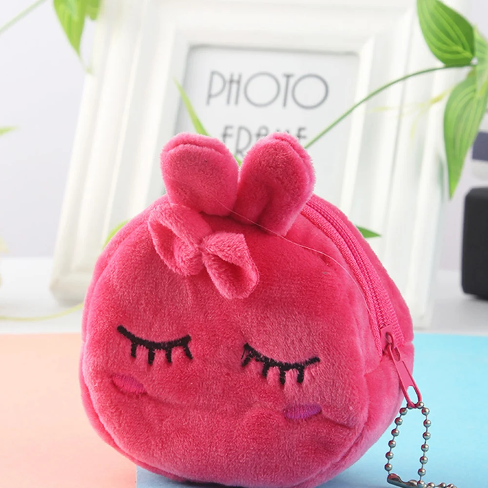Key Mini Zipper Cartoon Money Bag Soft Gift Large Capacity Girls Portable Plush Coin Purse Stereo Cute
Key Mini Zipper Cartoon Money Bag Soft Gift Large Capacity Girls Portable Plush Coin Purse Stereo Cute