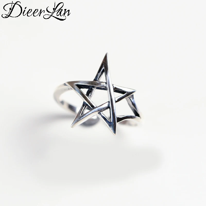 DIEERLAN Bijoux Fashion Bohemian Antique Star Retro Rings Vintage Wedding Jewelry 925 Sterling Silver Rings for Women Ladies
DIEERLAN Bijoux Fashion Bohemian Antique Star Retro Rings Vintage Wedding Jewelry 925 Sterling Silver Rings for Women Ladies
