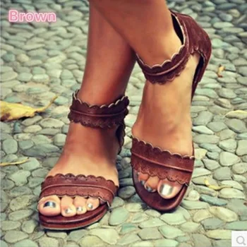 Peep Toe Zipper Fashion Women Sandals Cover Heels Open Pu Leather Female Flat Sandals Solid Summer Sandals
Peep Toe Zipper Fashion Women Sandals Cover Heels Open Pu Leather Female Flat Sandals Solid Summer Sandals