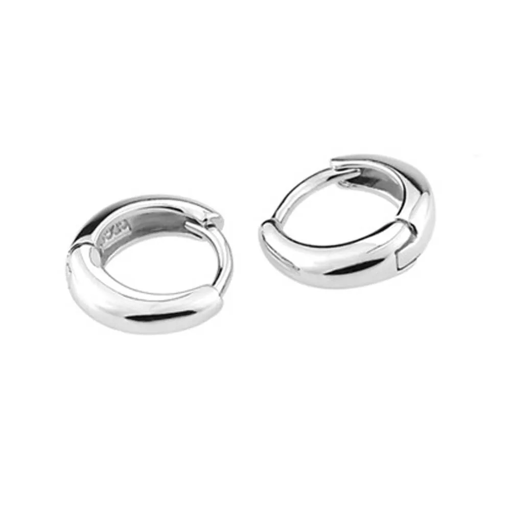 Simple Silver Color Hoop Earrings for Women Men Lovely Small Ear Hoops Charm Round Circle Earring Studs lady Silver 925 Jewelry
Simple Silver Color Hoop Earrings for Women Men Lovely Small Ear Hoops Charm Round Circle Earring Studs lady Silver 925 Jewelry