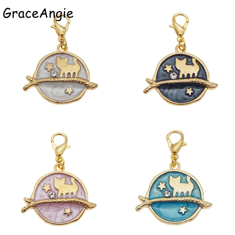 Mix 4pcs Cute Cat Branches Pendant Enamel Dangle Charms Errings Pendant with Lobster Clasp For DIY Jewelry Making Accessories
Mix 4pcs Cute Cat Branches Pendant Enamel Dangle Charms Errings Pendant with Lobster Clasp For DIY Jewelry Making Accessories