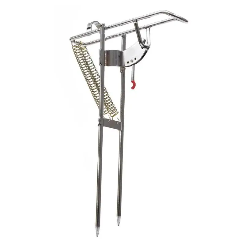 Automatic Double Spring Angle Fish Pole Tackle Bracket Fishing Bracket Rod Holder Anti-Rust Steel Tools Fishing Rods Accessories
Automatic Double Spring Angle Fish Pole Tackle Bracket Fishing Bracket Rod Holder Anti-Rust Steel Tools Fishing Rods Accessories