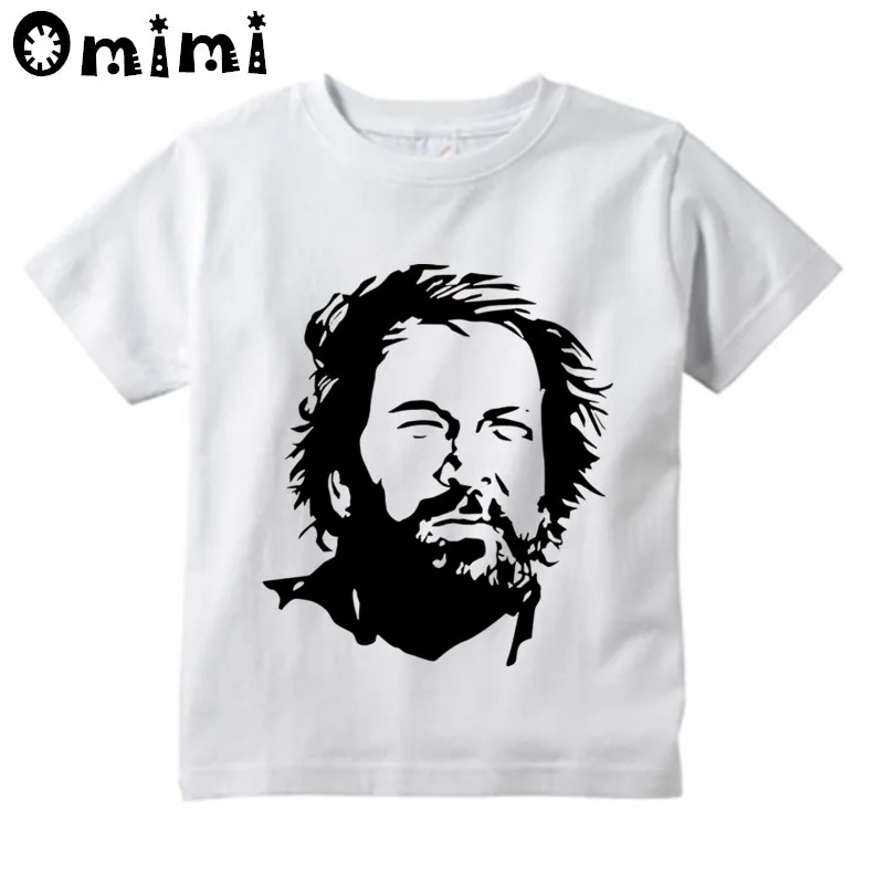 Children BUD SPENCER Design Tops Boys/Girls Casual T Shirt Kids Cool White T-Shirt
Children BUD SPENCER Design Tops Boys/Girls Casual T Shirt Kids Cool White T-Shirt