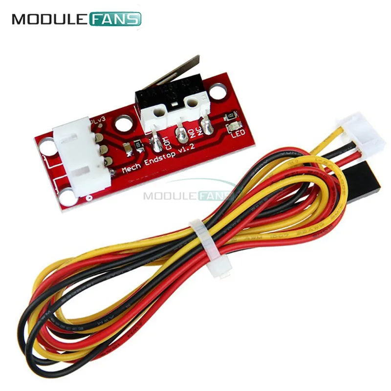 CNC 3D Printer Mech Endstop Mechanical Limit Switches For RepRap Makerbot Prusa Mendel RAMPS 1.4 Plate Module Board
CNC 3D Printer Mech Endstop Mechanical Limit Switches For RepRap Makerbot Prusa Mendel RAMPS 1.4 Plate Module Board