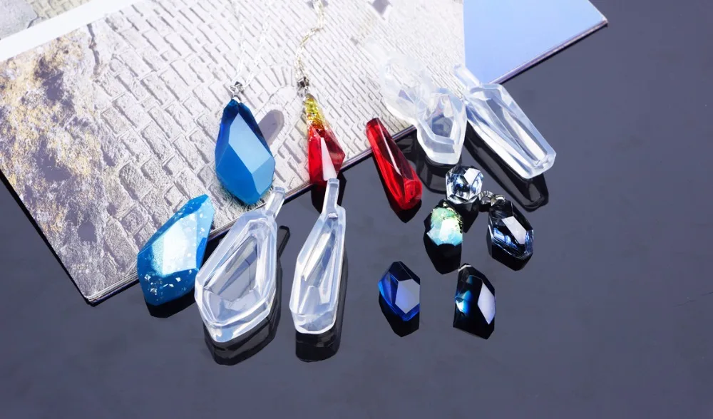 New Transparent Silicone Diamond cut surface Pendant Mould For Resin Real Flower DIY Mould Jewelry Making Tool
New Transparent Silicone Diamond cut surface Pendant Mould For Resin Real Flower DIY Mould Jewelry Making Tool