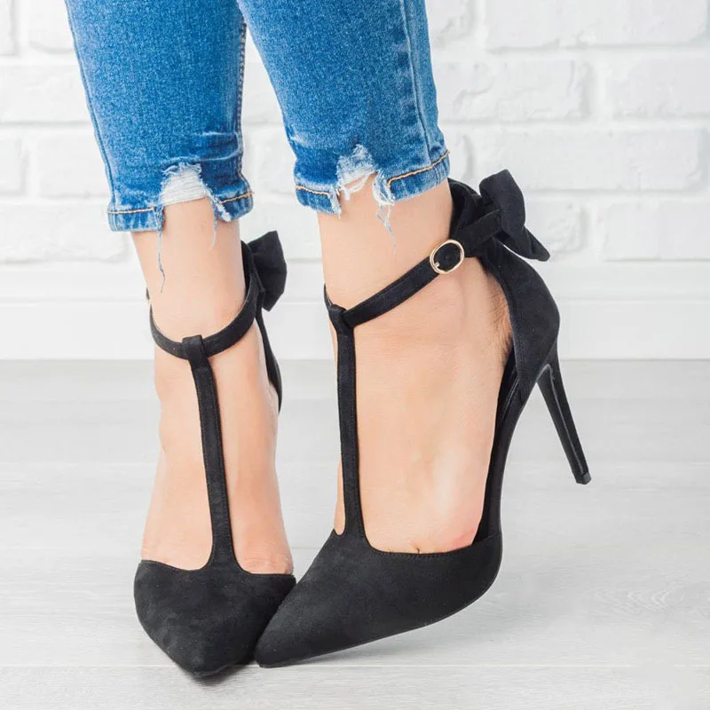 Butterfly-knot Super High Thin Heels Women Pumps Solid Fashion Concise Single Shoes Summer Buckle Strap Elegant Ladies Pumps
Butterfly-knot Super High Thin Heels Women Pumps Solid Fashion Concise Single Shoes Summer Buckle Strap Elegant Ladies Pumps