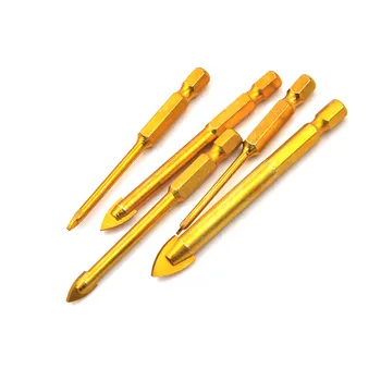 5pcs/set 1/4" 3/4/6/8/10mm Titanium Coated Glass Drill Bit Set Power Tool Accessories Hex Shank Glass Hole Opener Drilling Bit
5pcs/set 1/4" 3/4/6/8/10mm Titanium Coated Glass Drill Bit Set Power Tool Accessories Hex Shank Glass Hole Opener Drilling Bit