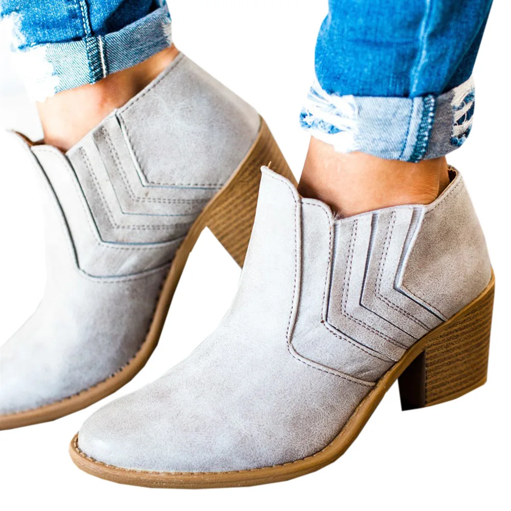 Women Boots Flock Ankle Boots Spring Autumn Women Boots Ladies Party Western Stretch Fabric Boots Plus Size 35-43
Women Boots Flock Ankle Boots Spring Autumn Women Boots Ladies Party Western Stretch Fabric Boots Plus Size 35-43