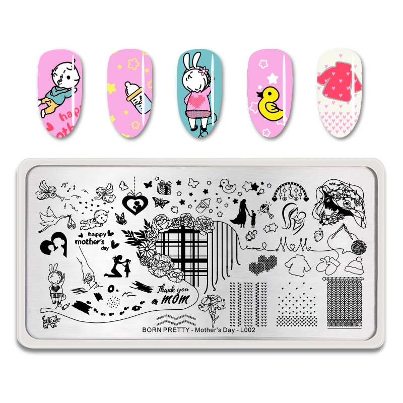 BORN PRETTY Geometry Nail Art Stamping Plates Nail Stamp Image Template Line Design Rectangle Manicure Stencil Tool
BORN PRETTY Geometry Nail Art Stamping Plates Nail Stamp Image Template Line Design Rectangle Manicure Stencil Tool