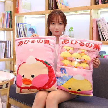 Kawaii 8pcs LaLafanfan Cafe Duck Plush Balls Bag Snack Toy Soft Cartoon Animal Duck Stuffed Doll Sofa Pillow Girlfriend Kid Gift
Kawaii 8pcs LaLafanfan Cafe Duck Plush Balls Bag Snack Toy Soft Cartoon Animal Duck Stuffed Doll Sofa Pillow Girlfriend Kid Gift