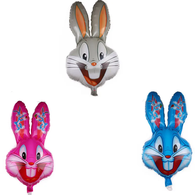 New cartoon bugs bunny aluminum film balloon cartoon rabbit animal aluminum foil balloon wholesale birthday party decoration
New cartoon bugs bunny aluminum film balloon cartoon rabbit animal aluminum foil balloon wholesale birthday party decoration