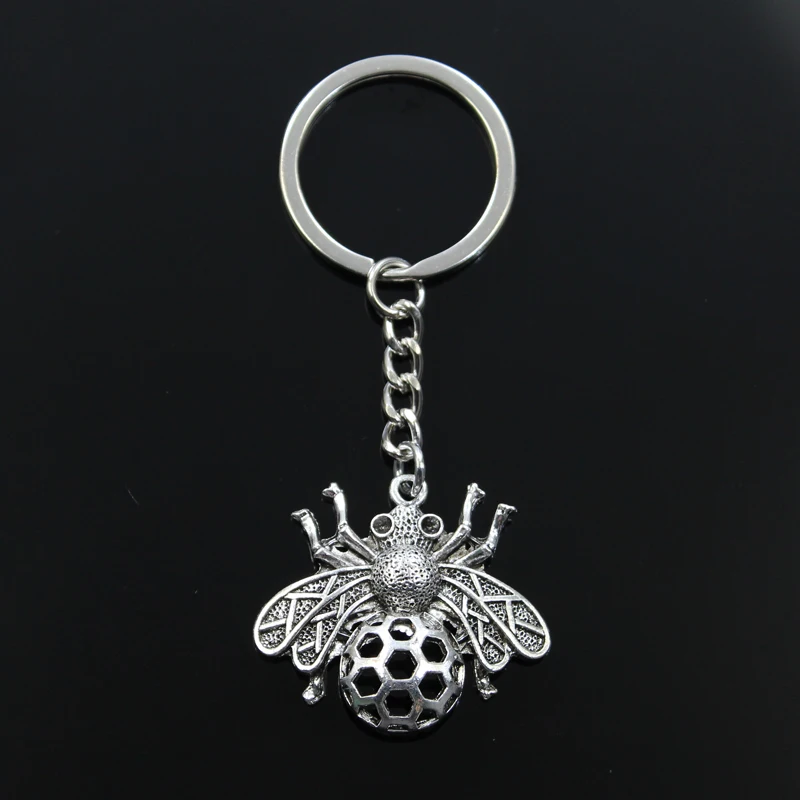 Fashion Keychain 33x36mm bee hornet honey honeybee Pendants DIY Men Jewelry Car Key Chain Ring Holder Souvenir For Gift
Fashion Keychain 33x36mm bee hornet honey honeybee Pendants DIY Men Jewelry Car Key Chain Ring Holder Souvenir For Gift