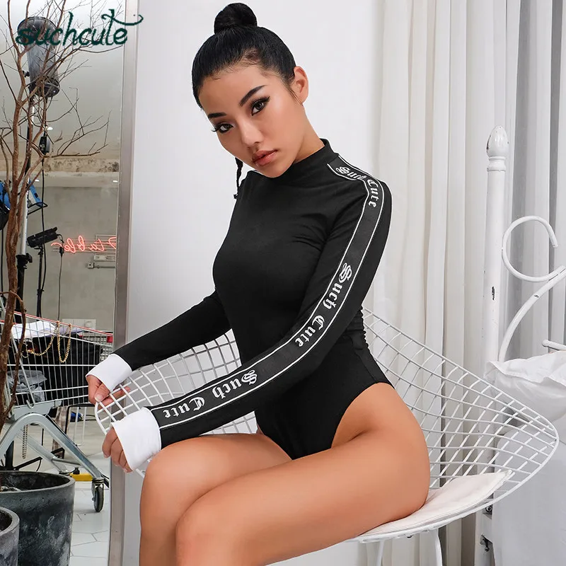 SUCHCUTE Body For Women Long Sleeve Jumpsuit With Print Casual Summer 2019 Sling Korean Style Splicing Print Beach Bodysuit
SUCHCUTE Body For Women Long Sleeve Jumpsuit With Print Casual Summer 2019 Sling Korean Style Splicing Print Beach Bodysuit