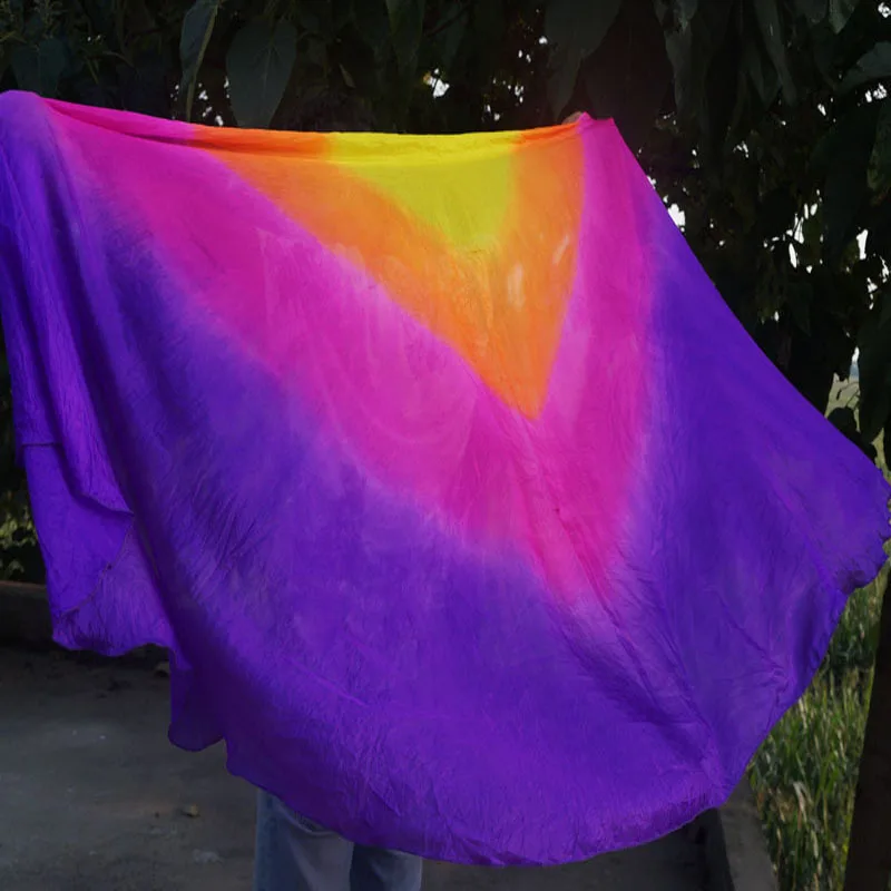 New Arrival half-Circle design 2.5M long belly dance real silk Veil Sexy nice gradient color dancing Veil Scarf for women
New Arrival half-Circle design 2.5M long belly dance real silk Veil Sexy nice gradient color dancing Veil Scarf for women