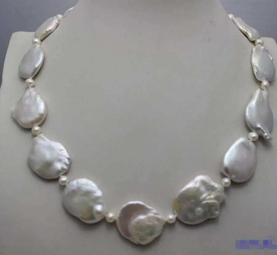 Free shipping hot sale Women Bridal Wedding Jewelry >>white Coin-shaped fresh water pearl necklace 18INCH
Free shipping hot sale Women Bridal Wedding Jewelry >>white Coin-shaped fresh water pearl necklace 18INCH