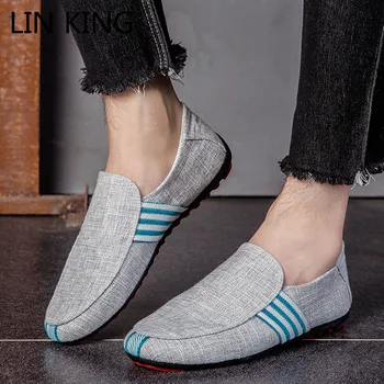 LIN KING Brand Fashion Summer Style Soft Sole Moccasins Men Outdoor Loafers Breathable Casual Lazy Shoes Men Flats Driving Shoes
LIN KING Brand Fashion Summer Style Soft Sole Moccasins Men Outdoor Loafers Breathable Casual Lazy Shoes Men Flats Driving Shoes