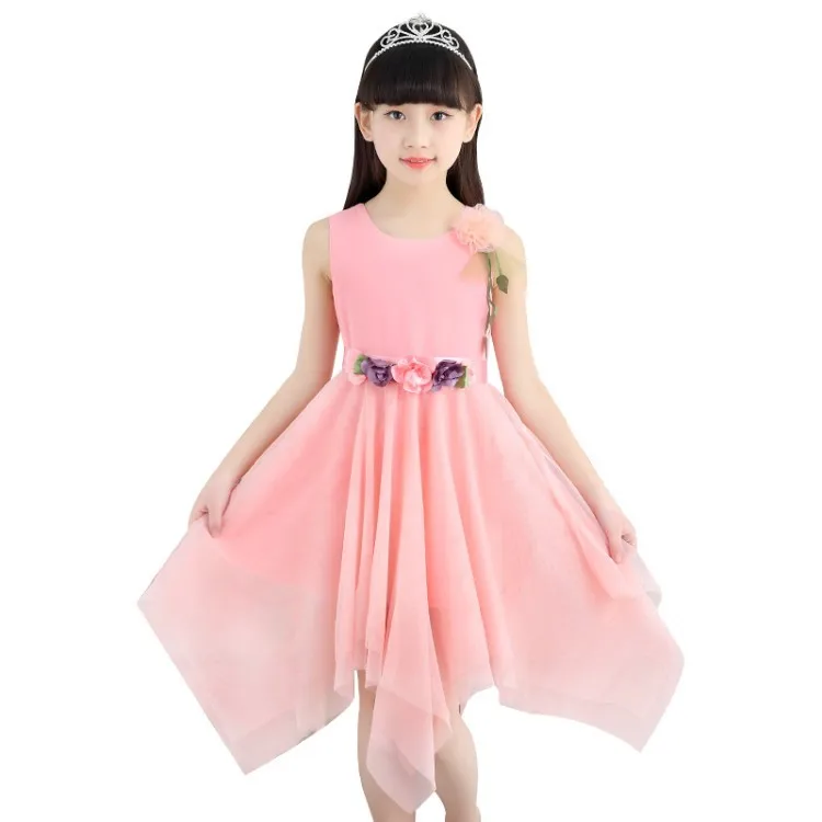 Girls Dress 2019 new summer sleeveless Kids Clothes Flowers Chiffon Dresses 3-12 years Baby Girl Clothes
Girls Dress 2019 new summer sleeveless Kids Clothes Flowers Chiffon Dresses 3-12 years Baby Girl Clothes